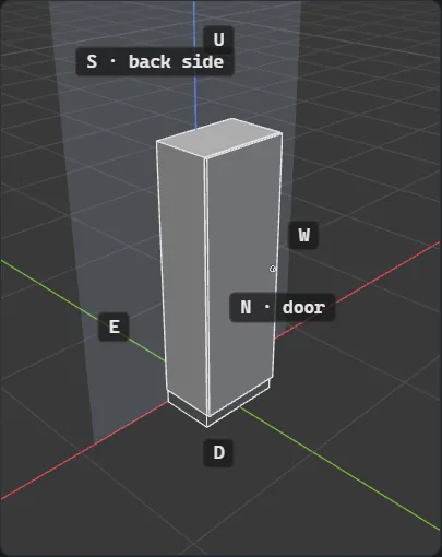 Cabinet 3D preview